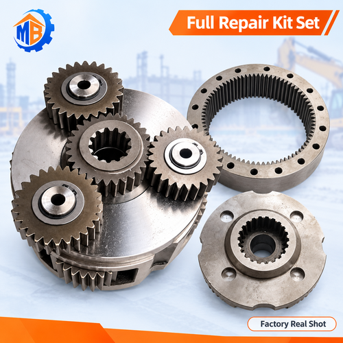 latest company news about SE210-2 Excavator Swing Reduction Gearbox Parts 1st 2nd Planet Carrier Assy Ring Gear for Shantui