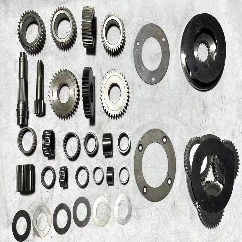 E307 Gearbox Parts Planetary Planetary Gear Box Bracket Black / Metallic Color