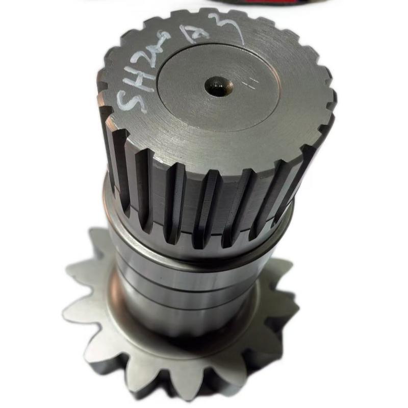SH200A3 KS210 Excavator Machinery Parts OEM Excavator Shaft For Slewing Bearing