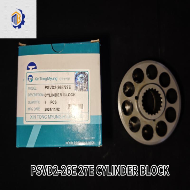 Hydraulic Pump Repair Kits Cylinder Block PSVD2-26E PSVD2-27E For KAYABA Excavator Spare Parts