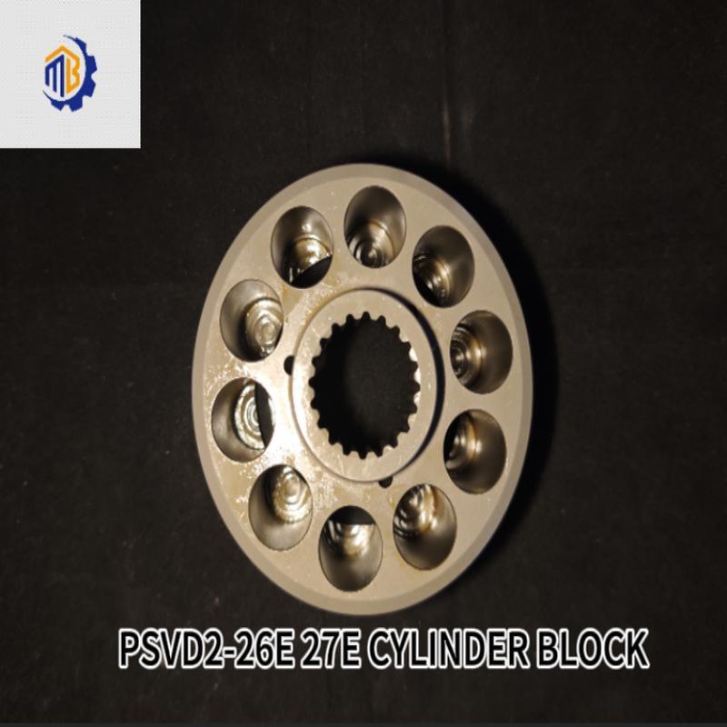 Hydraulic Pump Repair Kits Cylinder Block PSVD2-26E PSVD2-27E For KAYABA Excavator Spare Parts