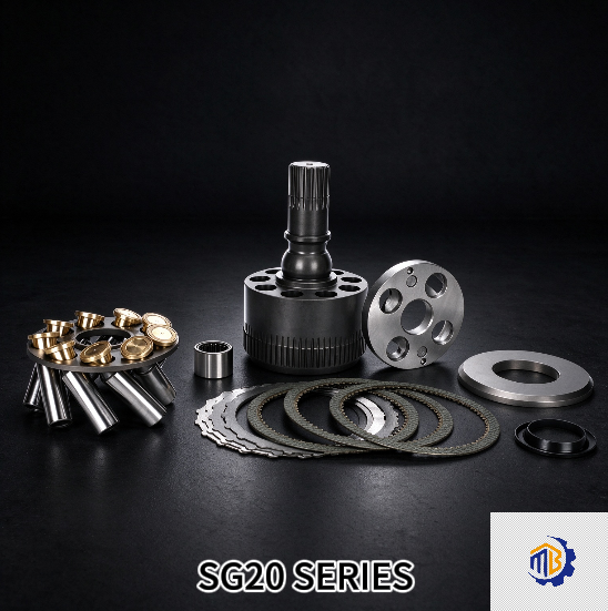 SG20 Hydraulic Pump Repair Kit Cylinder Block Valve Plate Piston Shoes Excavator Aftermarket Replacement Spare Parts
