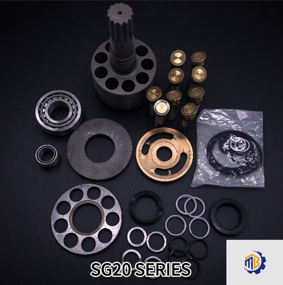 SG20 Hydraulic Pump Repair Kit Cylinder Block Valve Plate Piston Shoes Excavator Aftermarket Replacement Spare Parts