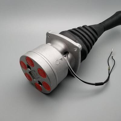 Metalic Color Excavator Joystick Handles DH-5 Excavator Pilot Handle For Excavator Control Handle Parts