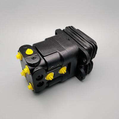 E320C Excavator Foot Pedal Valve Black Foot Pedal Hydraulic Valve