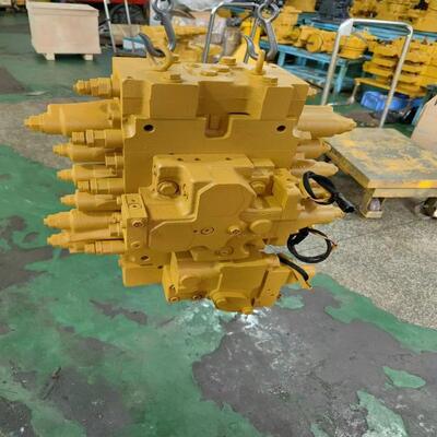 PC200-8MO 723-46-29100 723-47-29100 Excavator Hydraulic Valve OEM Main Control Valve Yellow