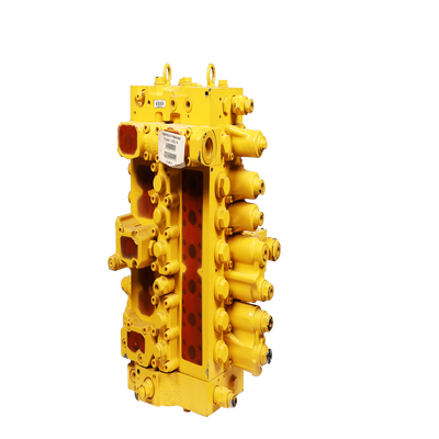 PC360-7 Hydraulic Main Control Valve 723-41-08100 Iron Excavator Control Valve Yellow