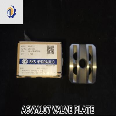 قیمت خوب قطعات یدکی بیل مکانیکی Rexroth A6VM107 Valve Plate R909921788 قطعات تعویض پمپ بیل مکانیکی آنلاین