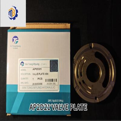 Bon prix Pièces de rechange de pompe Ap2d21, plaque de Valve, pièces de rechange de pompe d'excavatrice en ligne