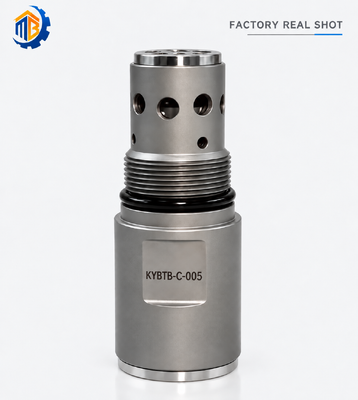 গুণমান XKAY-00313 হাইড্রোলিক সুইং মোটর রিলিফ ভালভ জন্য হুন্ডাই R210-7 Excavator কারখানা