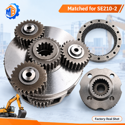 좋은 가격 SE210-2 SE210 SE215 SE220 굴삭기 선회 감속 기어박스 수리 키트 | 1단 및 2단 플래닛 캐리어 어셈블리, 링 기어, 선 기어 (Shantui용) 온라인