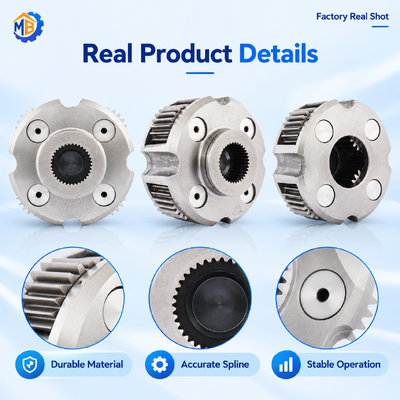 গুণমান 550/43168 JCB Excavator Swing Reducer Planetary Carrier Assembly কারখানা